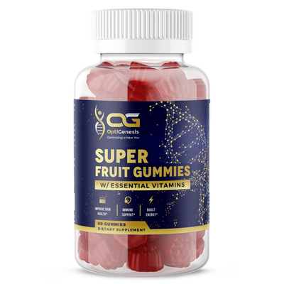 SUPER FRUIT GUMMIES W/ ESSENTIAL VITAMINS